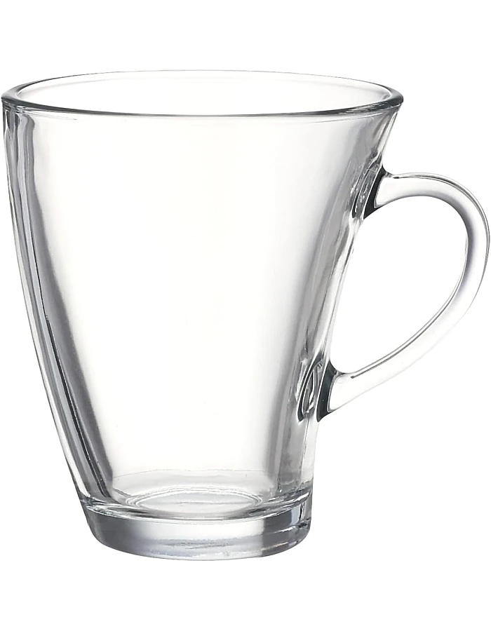 Pasabahce Tea Mug Set Penguen -6 Cups- 300 ml -Clear Color-Turkey Origin