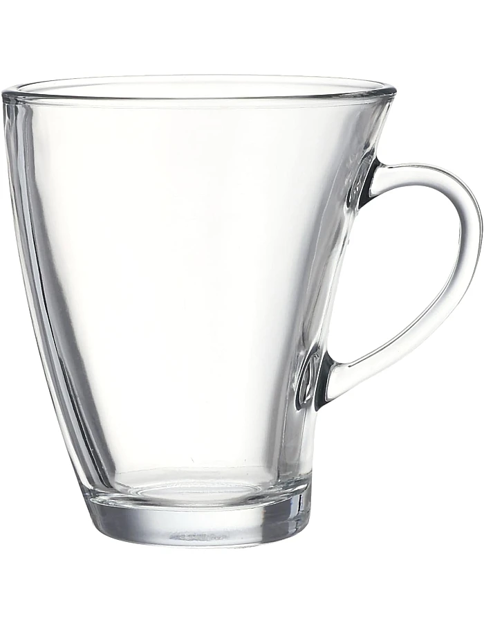 Pasabahce Tea Mug Set Penguen -6 Cups- 300 ml -Clear Color-Turkey Origin