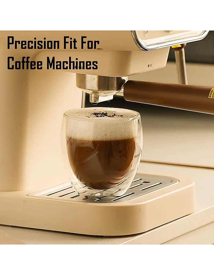 VLIEOVHN 6 Pack Glass Coffee Mugs 250ML, Double Walled Insulated Thermal Mugs for Latte Cappuccino Cocoa Milk Cafe Juice Tea, Clear Espresso Cups Set Glassware (250ML x 6)