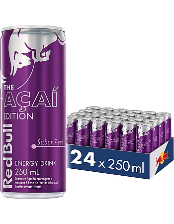 Pack of 24 Red Bull Energy Cans, Acai, 8.5 oz