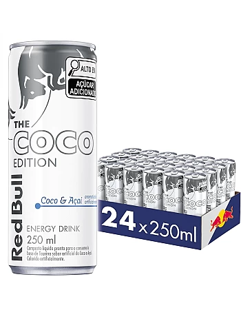 Pack of 24 Red Bull Energy Cans, Coconut and Acai, 8.5 oz