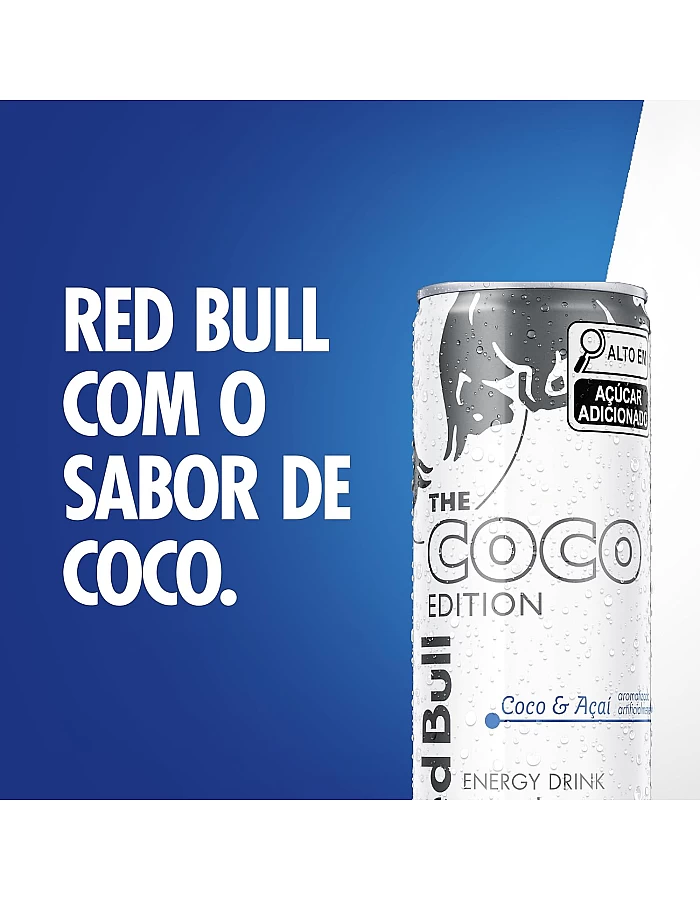 Pack of 24 Red Bull Energy Cans, Coconut and Acai, 8.5 oz