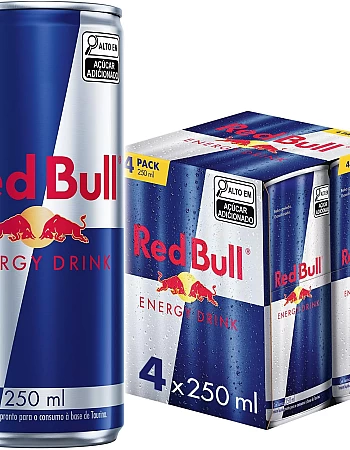 Red Bull Energy Drink, 250 ml (4 Pack)