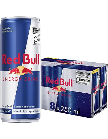 Red Bull Energy Drink, 250ml (8 pack)