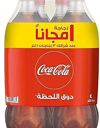 Coca Cola-1L-6 Plastic Bottles