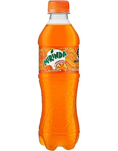 Mirinda, 12 Pack Pet Orange Soft Drink 400ml