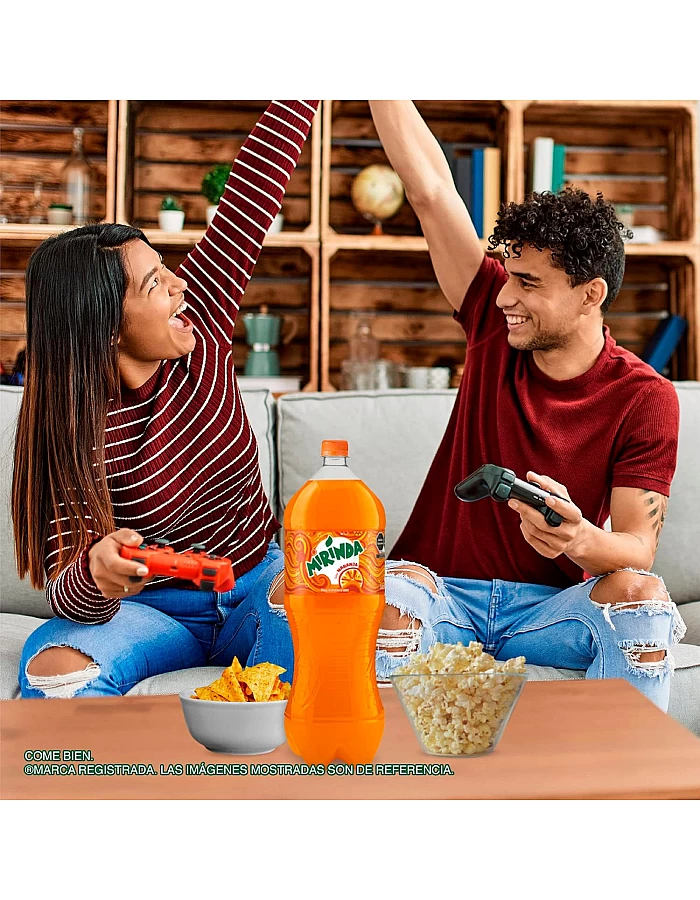 Mirinda, 12 Pack Pet Orange Soft Drink 400ml