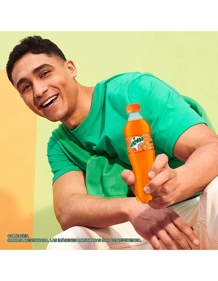 Mirinda, 12 Pack Pet Orange Soft Drink 400ml