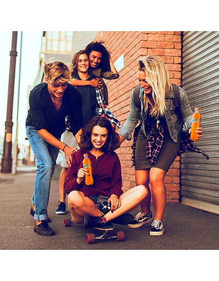 Mirinda, 12 Pack Pet Orange Soft Drink 400ml