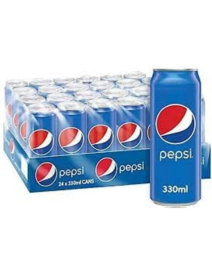 Pepsi Can Soda 24 Pcs 1 Pack 330 ml