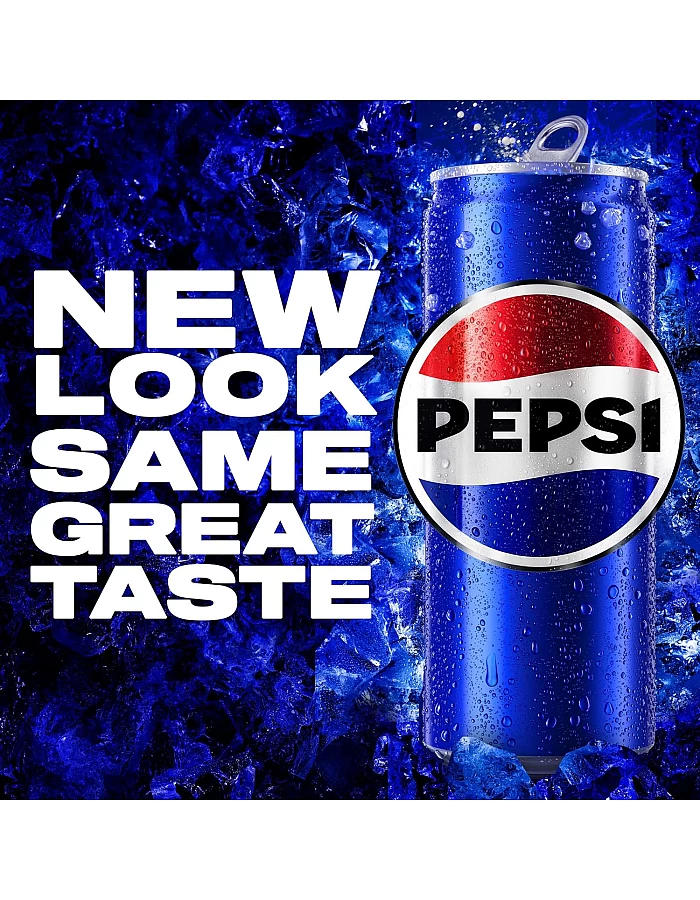 Pepsi, Carbonated Soft Drink, Cans, 330ml Pack Of 6