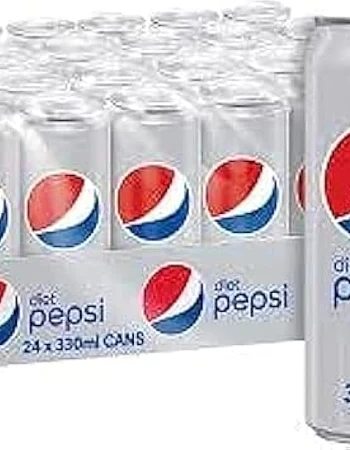 Pepsi Diet Can 24 Pcs 1 Pack 330 ml