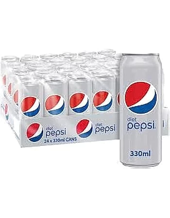 Pepsi Diet Can 24 Pcs 1 Pack 330 ml
