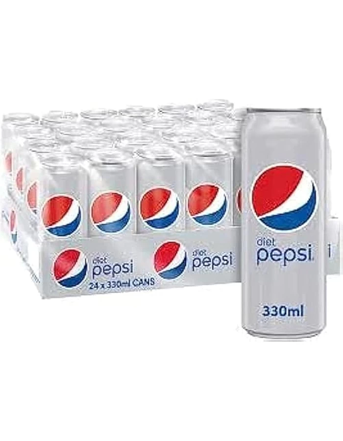 Pepsi Diet Can 24 Pcs 1 Pack 330 ml