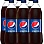 Pepsi Plastic Soda Bottle – 1L - 6 Pcs - 6 Bottles