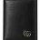 Gucci Black Leather Bifold Wallet 601-72
