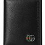 Gucci Black Leather Bifold Wallet 601-72