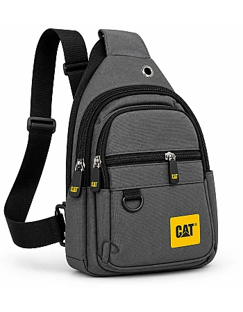 CAT Gray Crossbody Bag BG-316