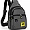 CAT Gray Crossbody Bag BG-316