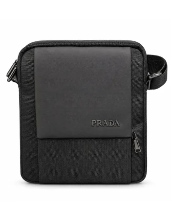 Prada Black Crossbody Messenger Bag BG-400