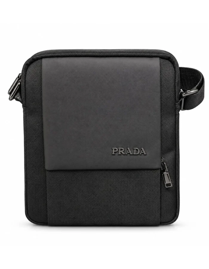 Prada Black Crossbody Messenger Bag BG-400