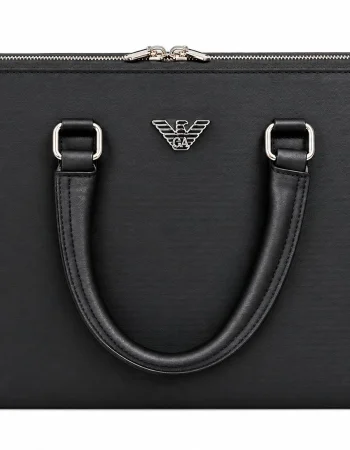 Armani Black Laptop Handbag BG-425