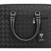 Montblanc Black Woven Laptop Bag BG-426