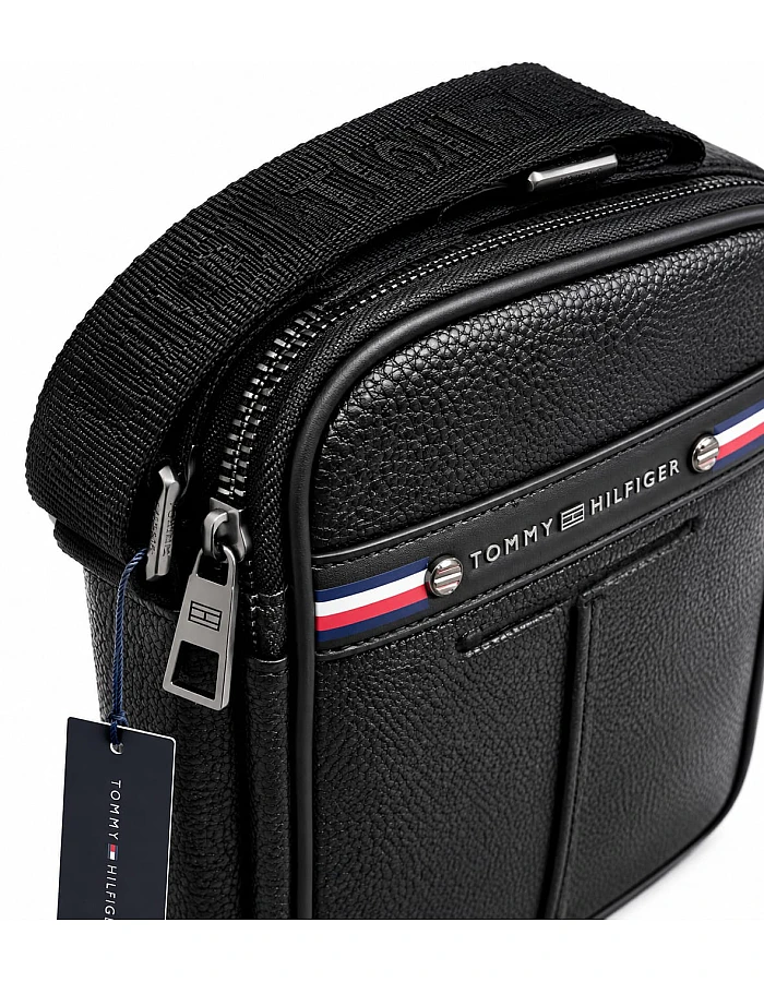 Tommy Hilfiger Black Crossbody Bag BG-460
