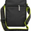 Calvin Klein Black Crossbody Bag with Neon Strap BG4-508