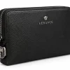 Versace Black Wrist Clutch with Lock BG6-186