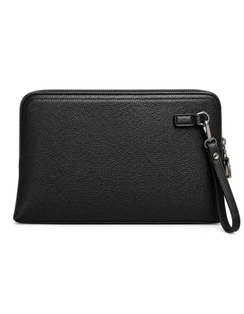 Versace Black Wrist Clutch with Lock BG6-186