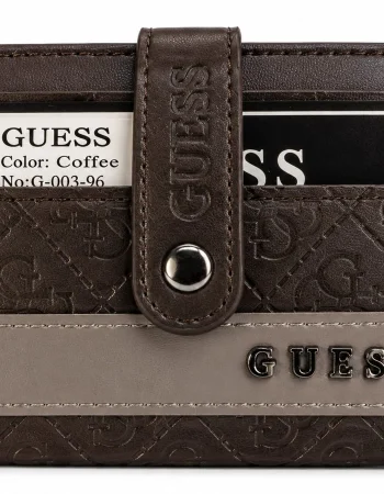 Guess Coffee Brown Card Wallet G-003-96