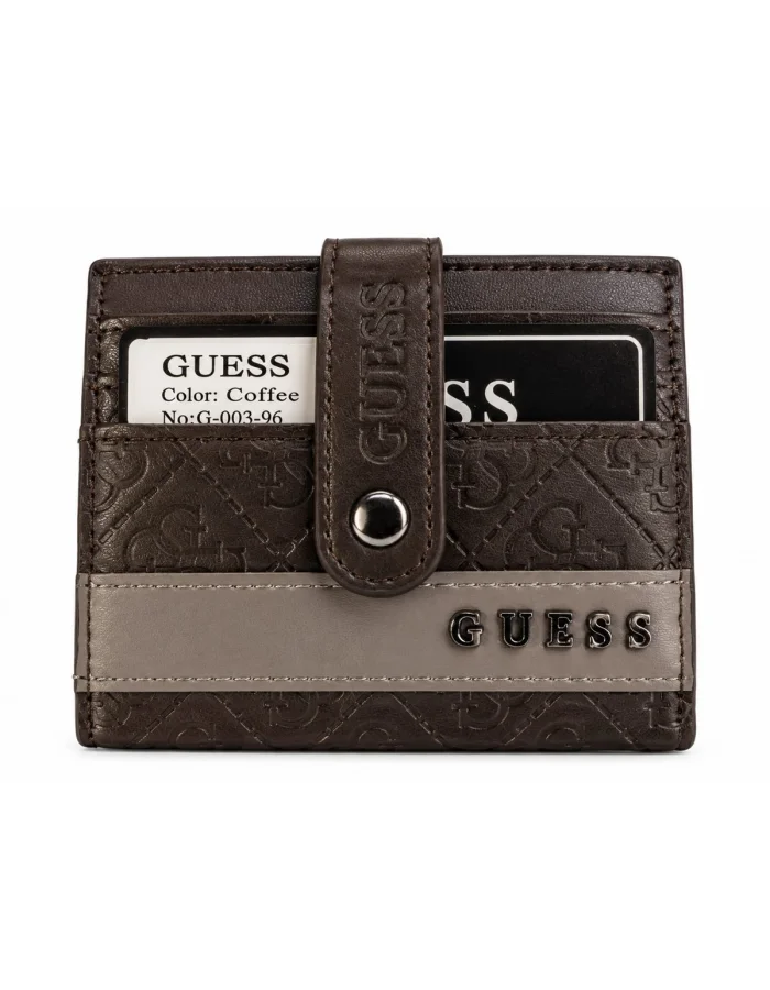 Guess Coffee Brown Card Wallet G-003-96