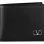 Valentino Black Leather Bifold Wallet V-9818