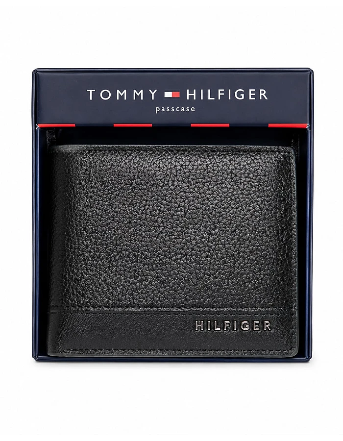 Tommy Hilfiger Black wallet -TH-9815-BK