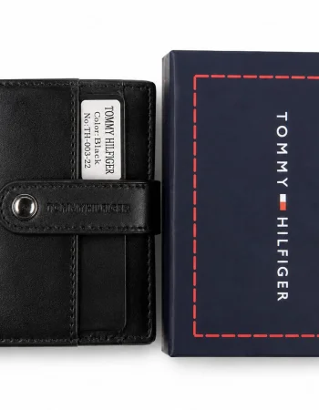 Tommy Hilfiger Black wallet -TH-003-BK