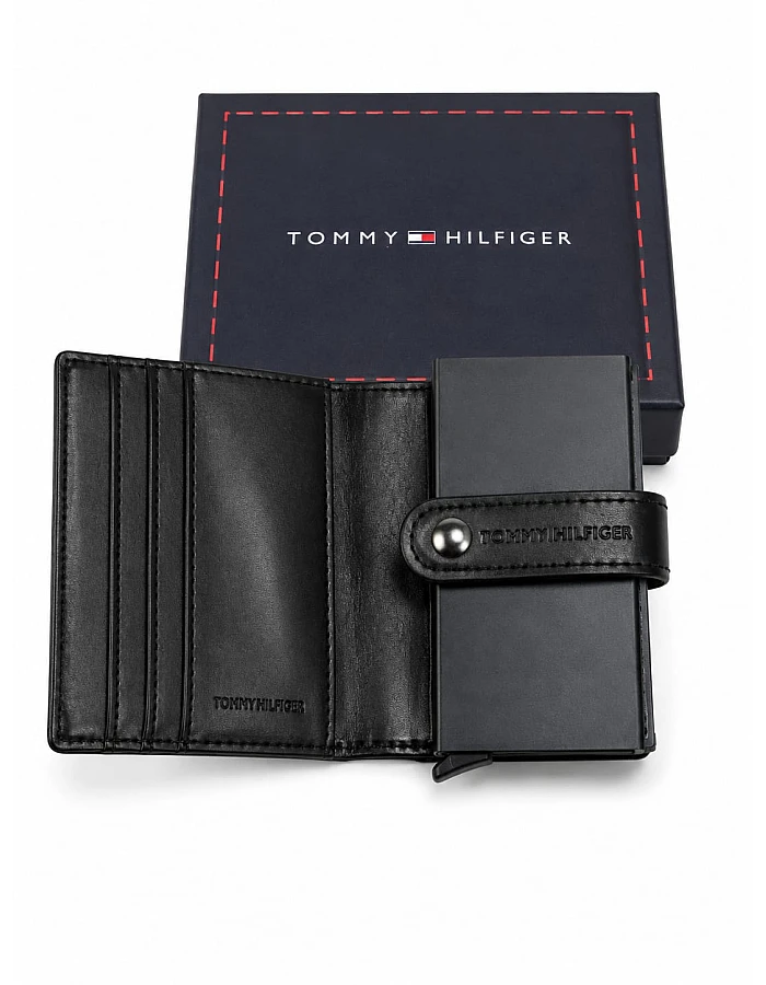 Tommy Hilfiger Black wallet -TH-003-BK