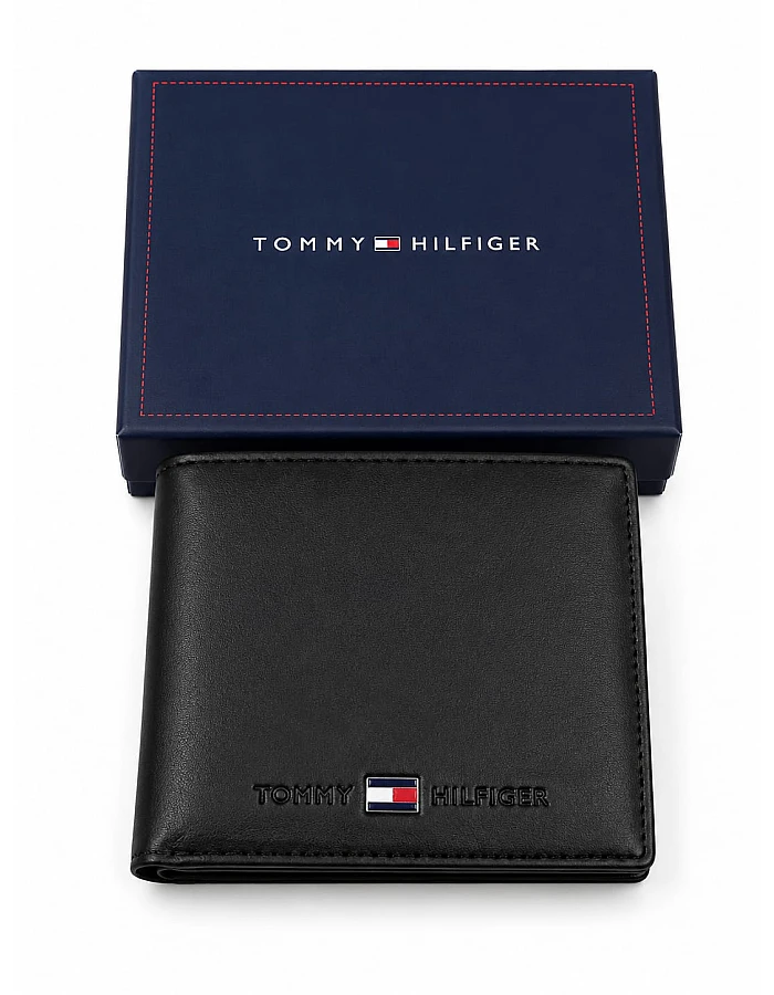Tommy Hilfiger Black wallet -BI-1020A-BK