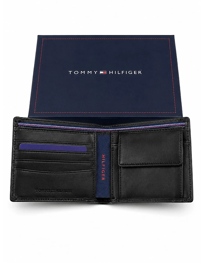 Tommy Hilfiger Black wallet -BI-1020A-BK