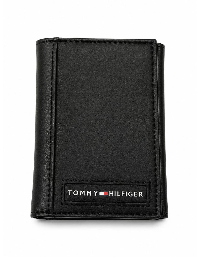 Tommy Hilfiger Black wallet -TRI-1024D-BK