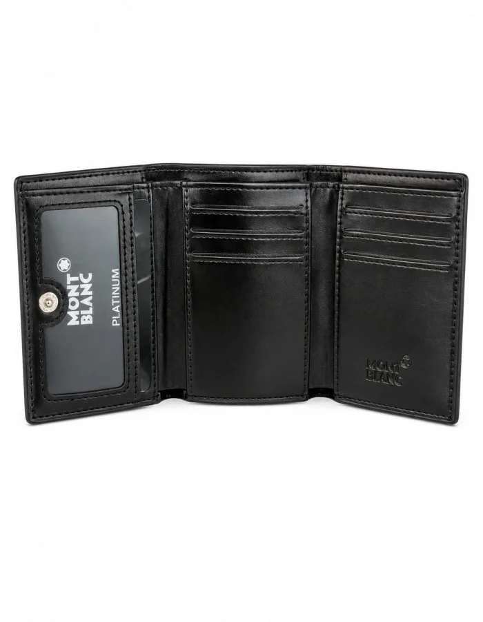 Mont Blanc Black wallet -Mon-601-bk