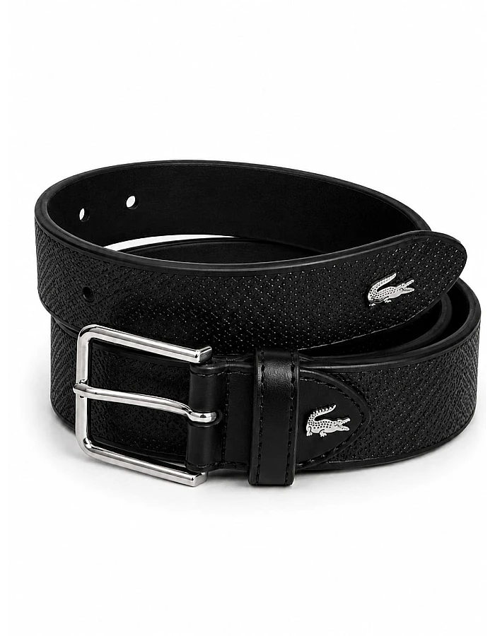 LACOSTE Men's belt-LAC-505-Bk