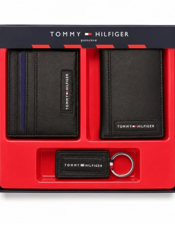 Tommy Hilfiger medal & Wallet -TO-1024D-BK
