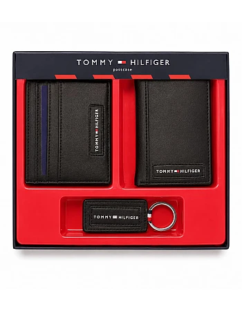 Tommy Hilfiger medal & Wallet -TO-1024D-BK