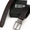 Mont Blanc  Men's Reversible Leather Belt, 2‑in‑1 Design for Dress Or Casual Wear