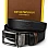 ARMANI  Men's Reversible Leather Belt, 2‑in‑1 Design for Dress Or Casual Wear