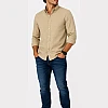 ZARA Linen-Look Shirt – Light Beige