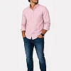 ZARA Short-Sleeve Shirt – Light Pink
