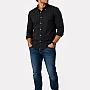 ZARA Linen-Look Shirt – Black