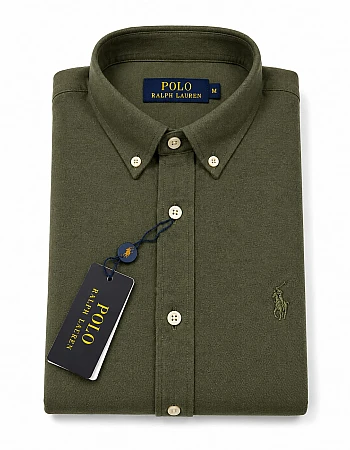 Polo Ralph Lauren Piqué Shirt – Olive